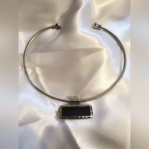 Silver Collar Necklace